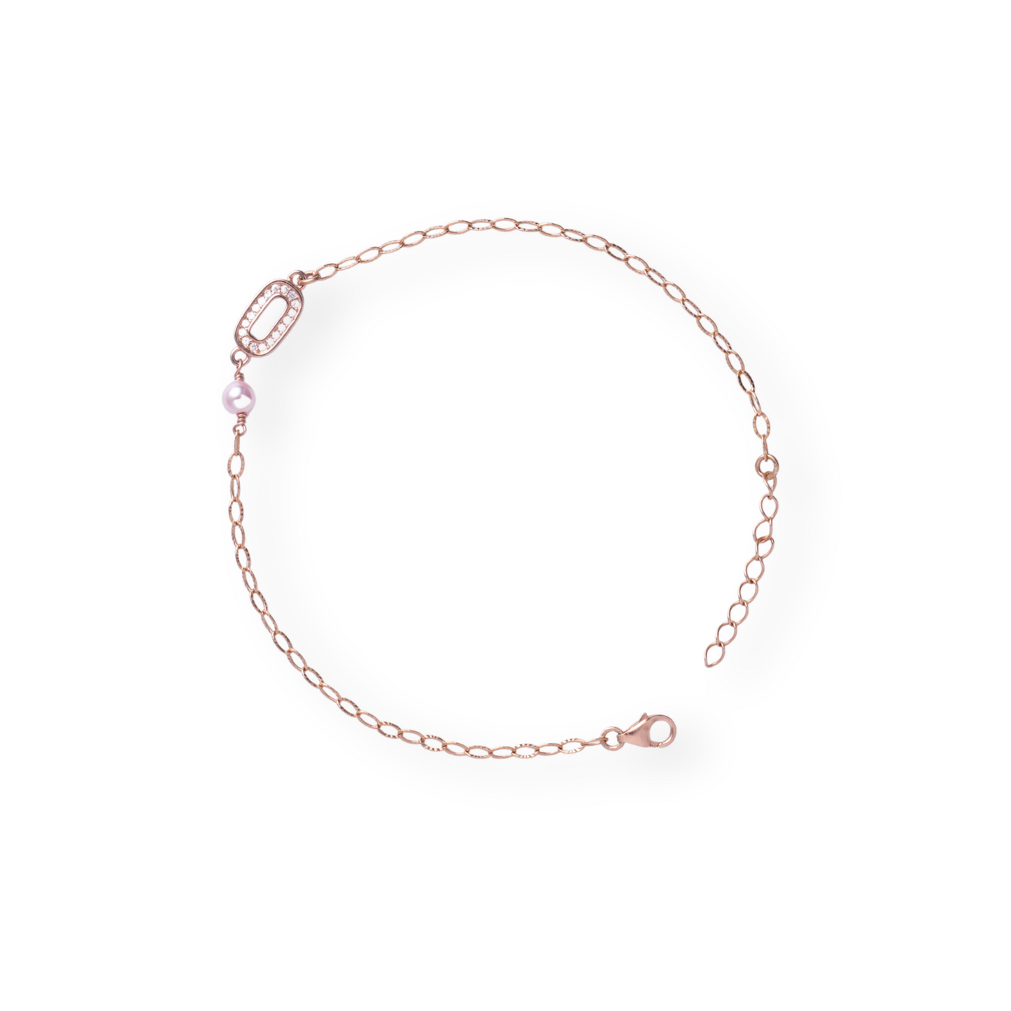 Tied To You - Rose Gold Chain Bracelet