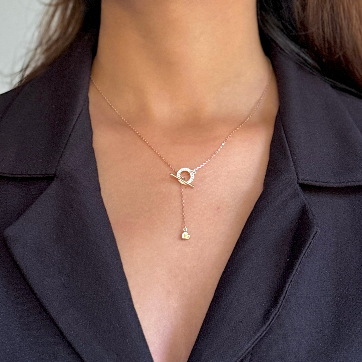 All My Heart - Gold Drop Necklace