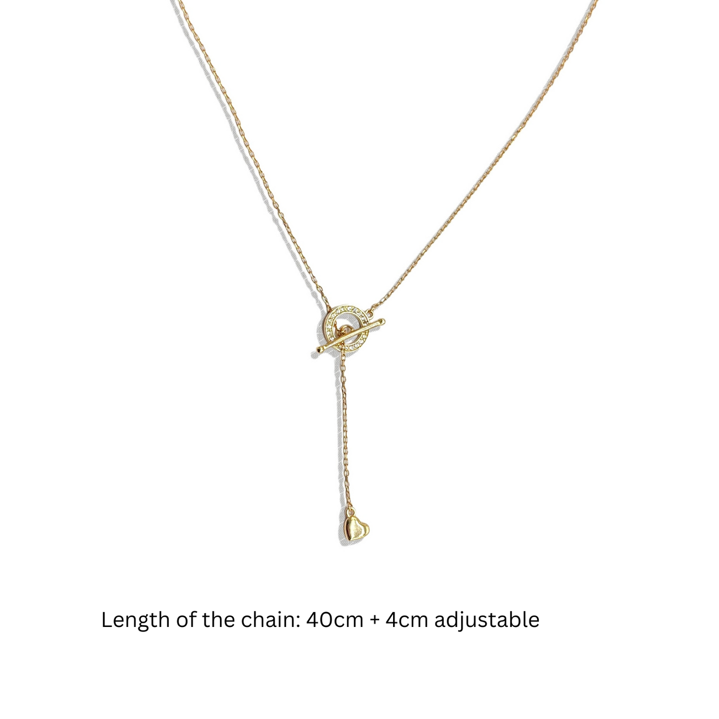 All My Heart - Gold Drop Necklace