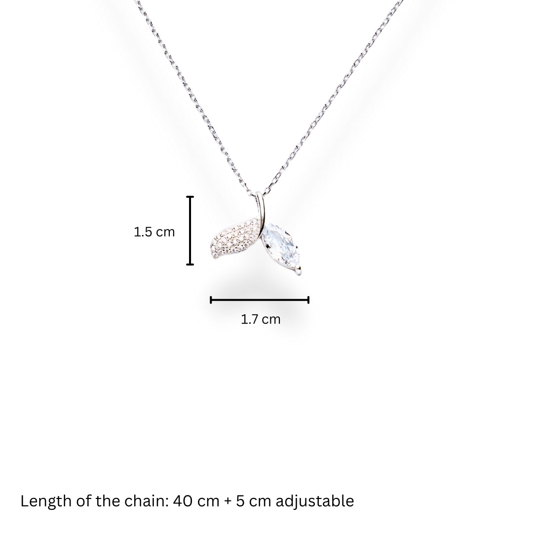 Ganges - Mermaid Silver Pendant with Chain