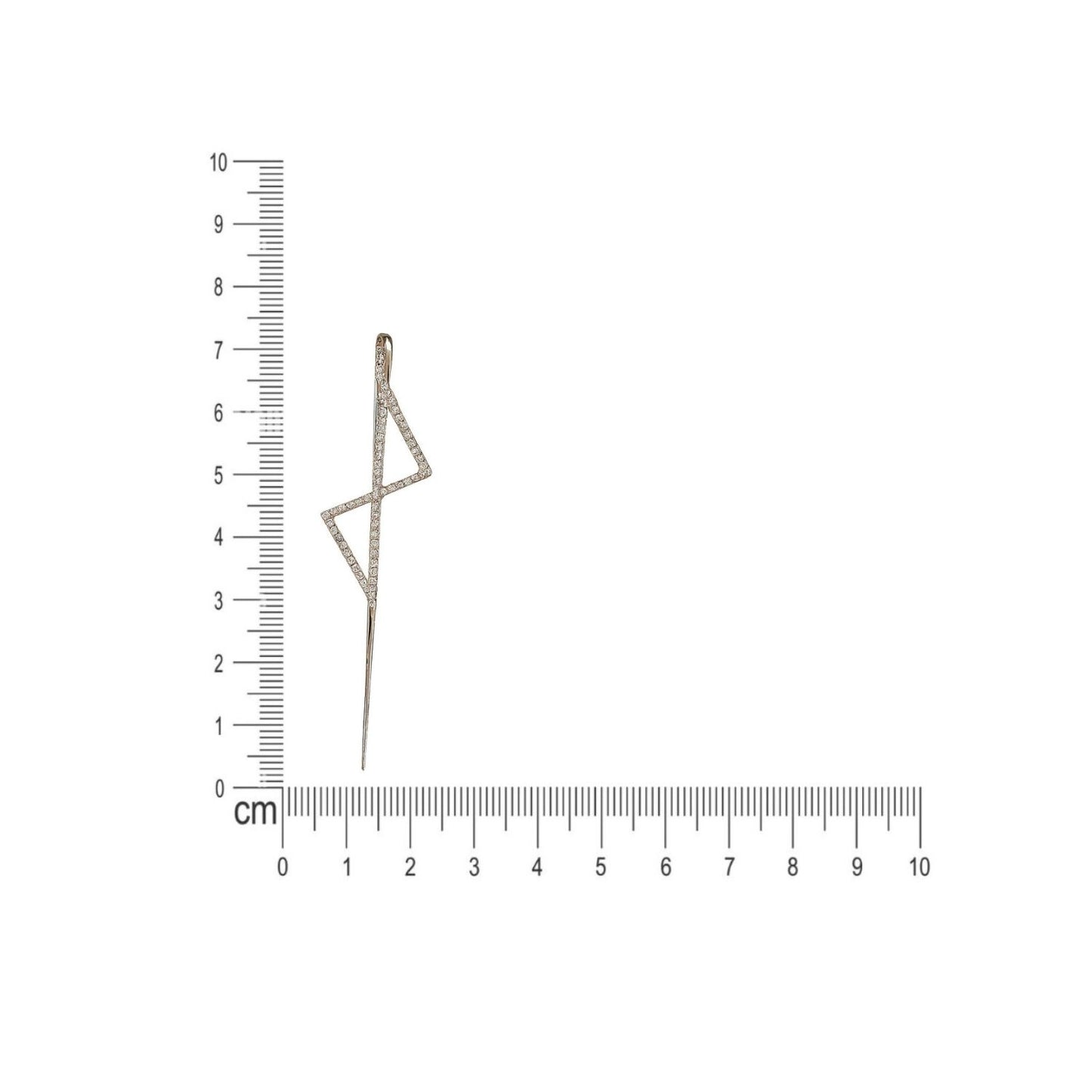 Flash - Silver Earcuff