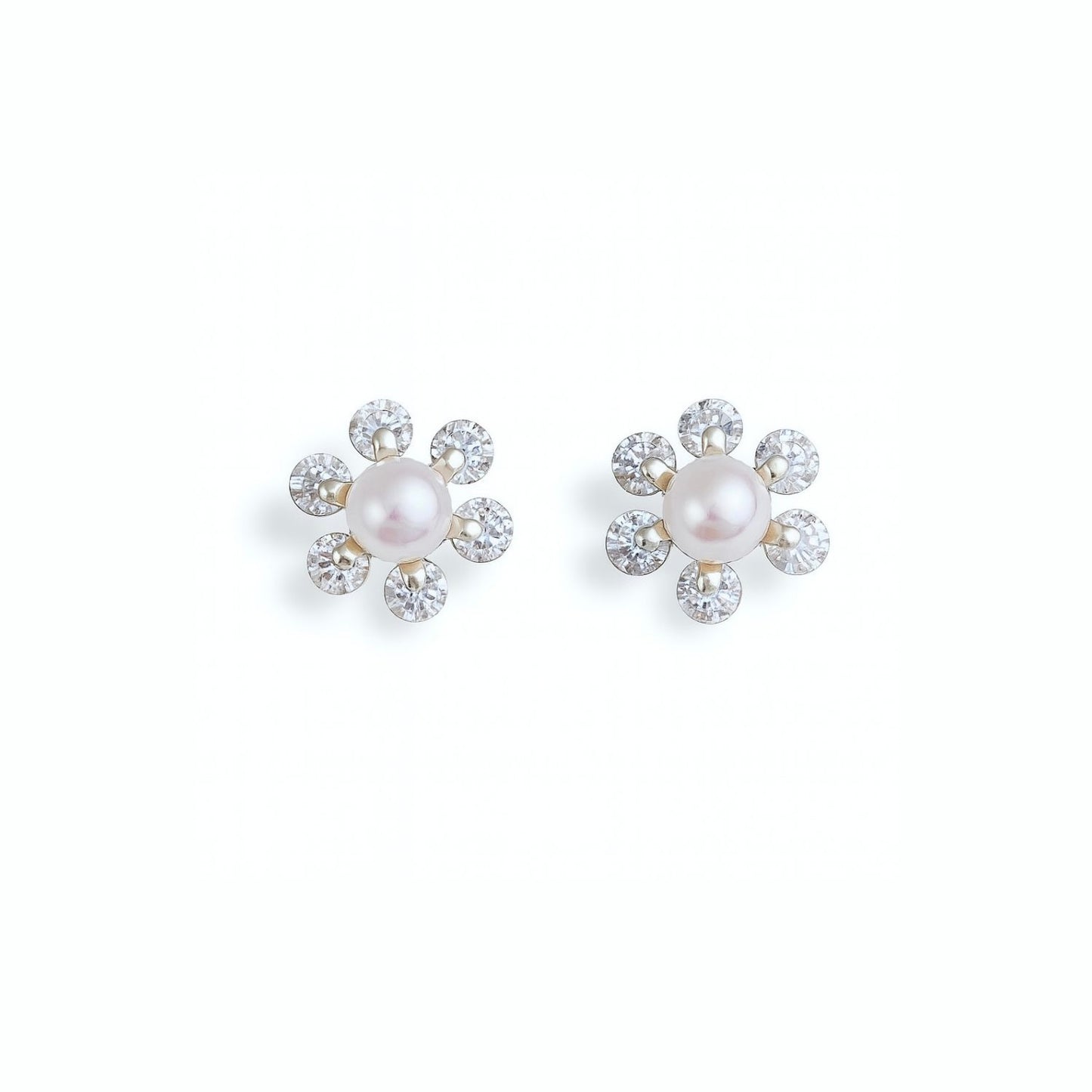 Oyster - Silver & Pearl Earrings