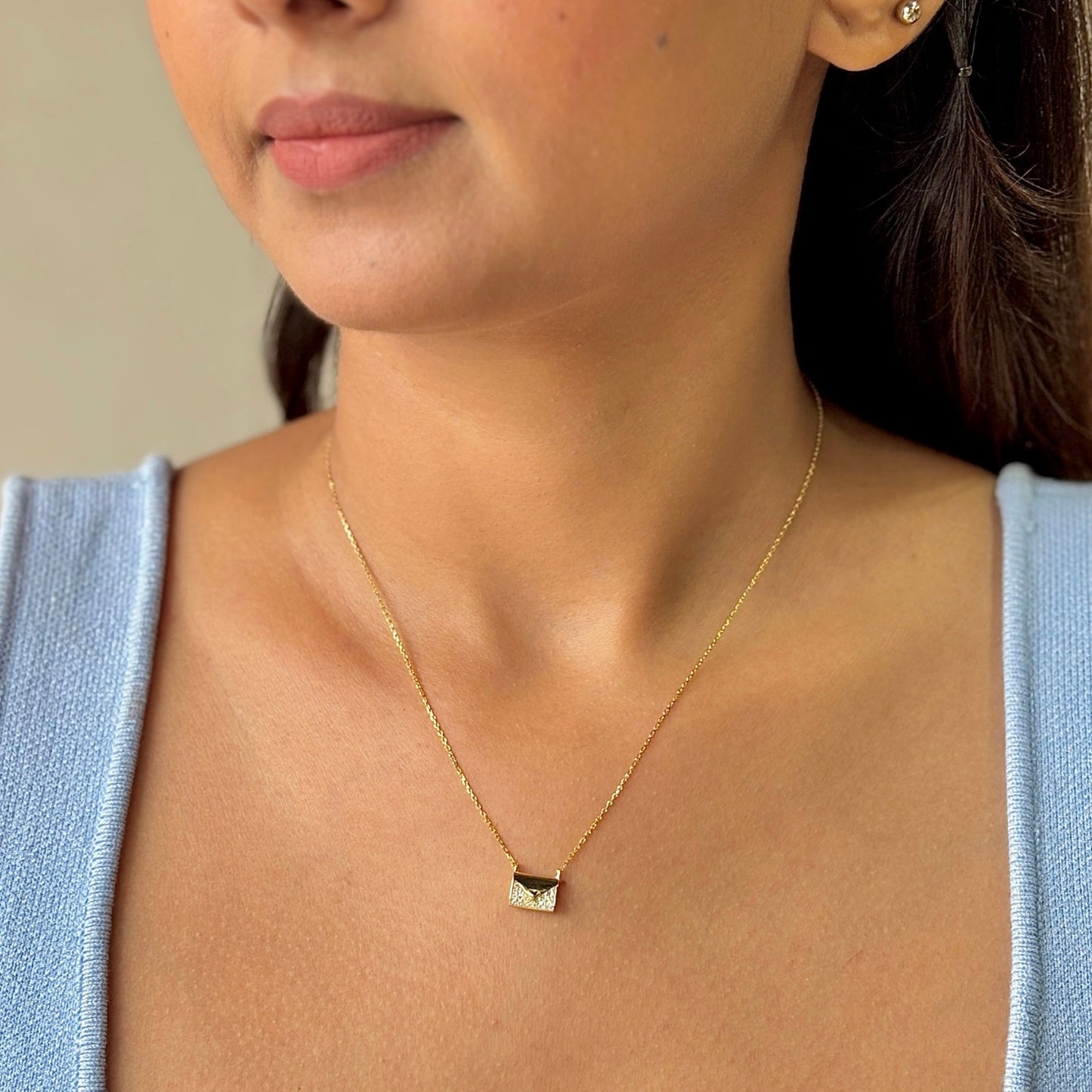 Love Letter - Gold Necklace