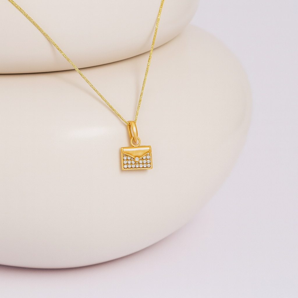 Love Letter - Gold Necklace