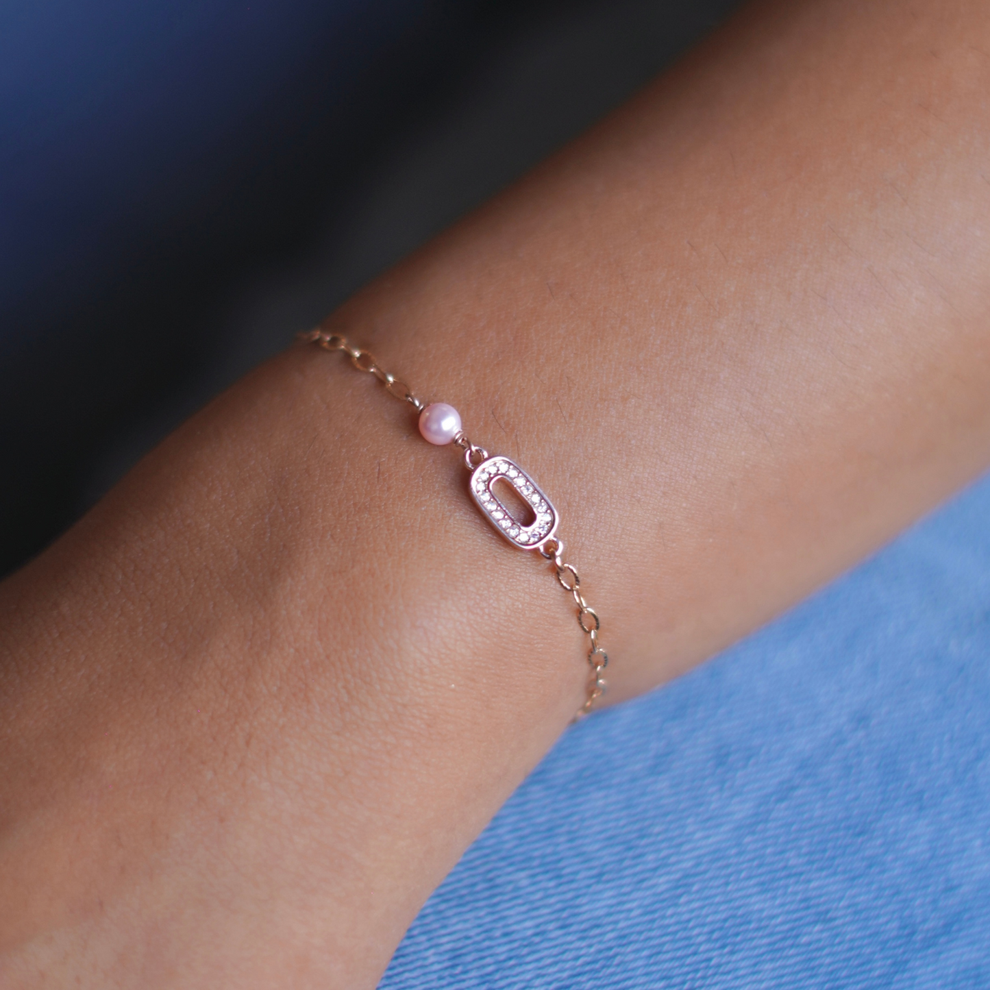 Tied To You - Rose Gold Chain Bracelet