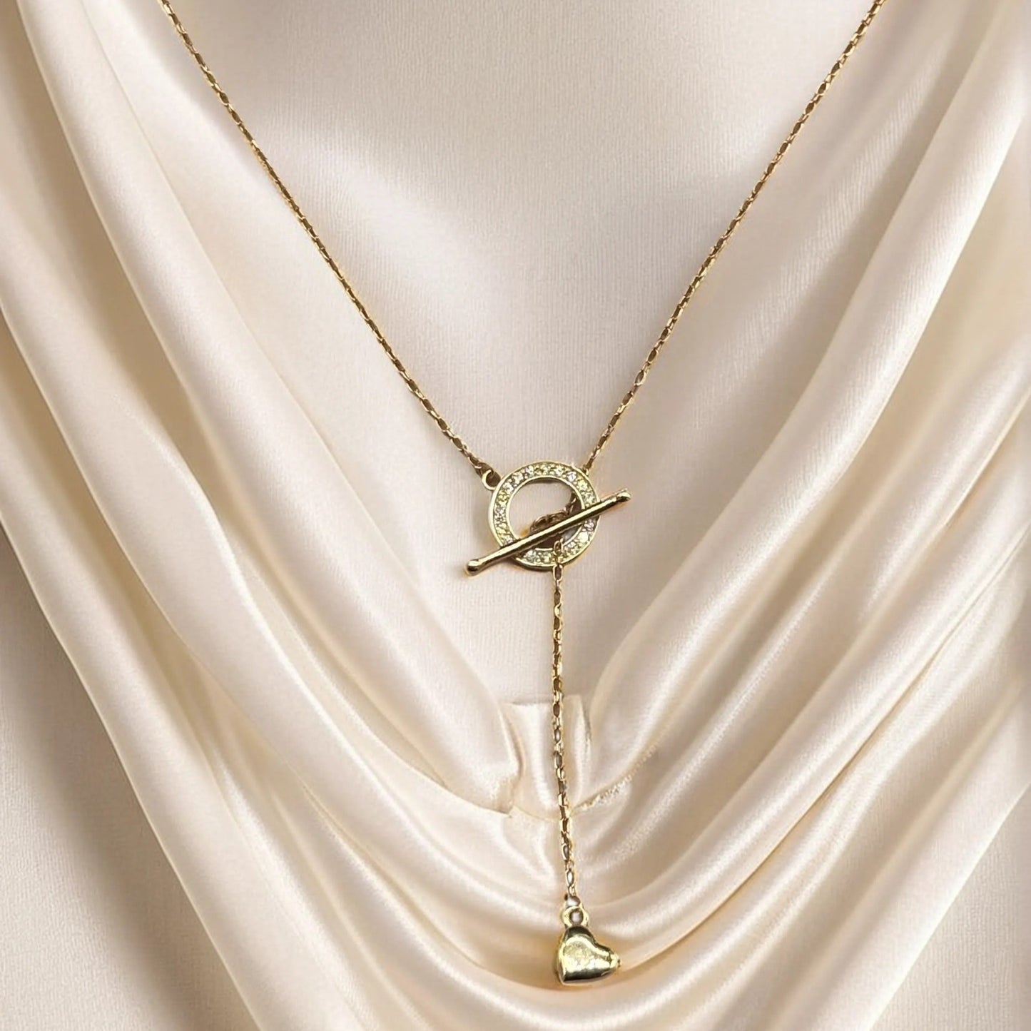 All My Heart - Gold Drop Necklace