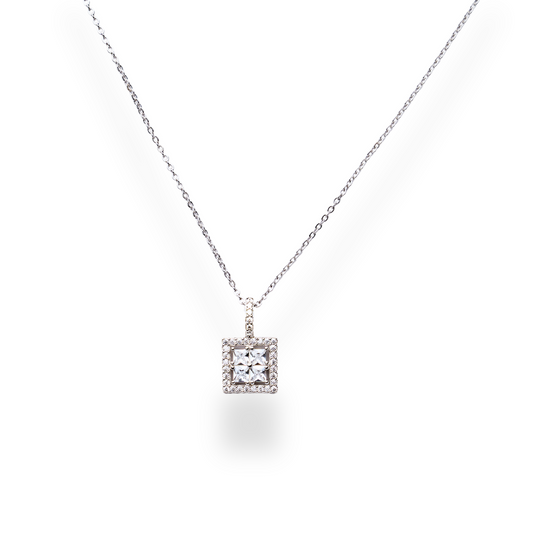 Hestia - Silver Pendant with Chain