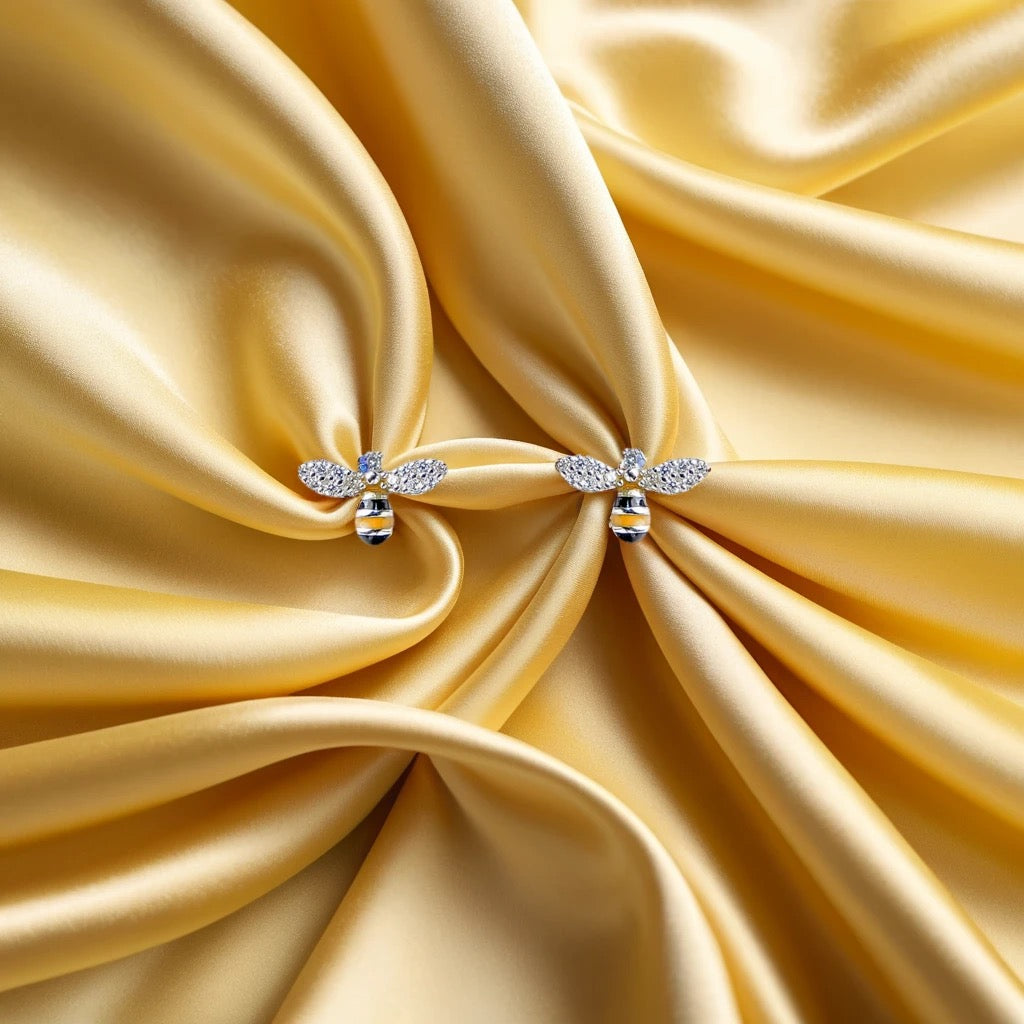 Hey Honey! - Silver Studs