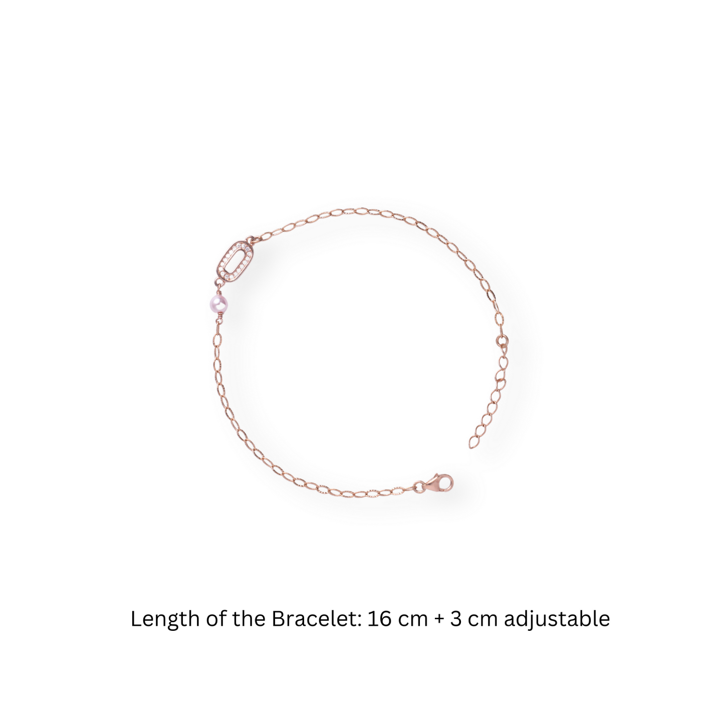 Tied To You - Rose Gold Chain Bracelet