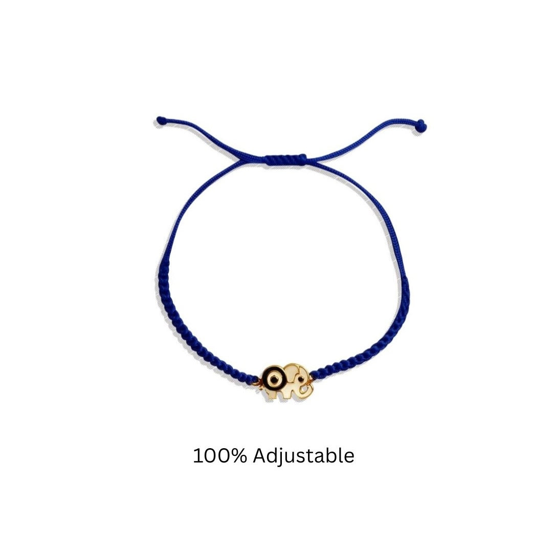 Vighnaharta - Evil Eye & Ganesha Gold Rakhi