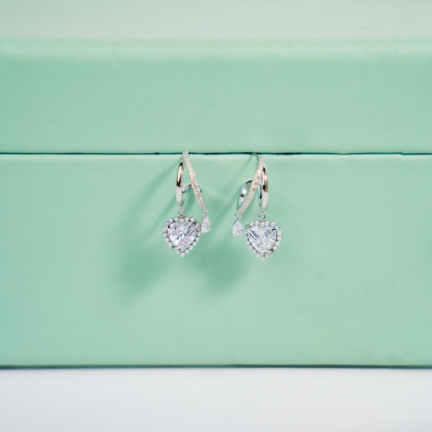 Heartfelt - Silver Hoops