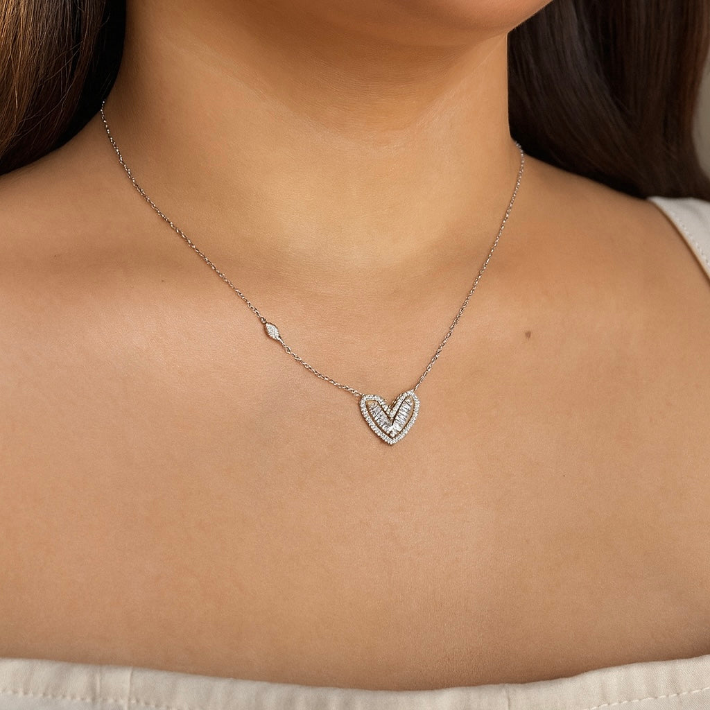 Digital Love Necklace