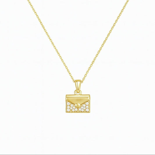 Love Letter - Gold Necklace