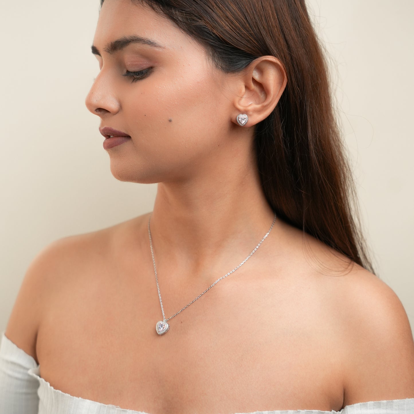 Love Locked - Soft Pink Chain