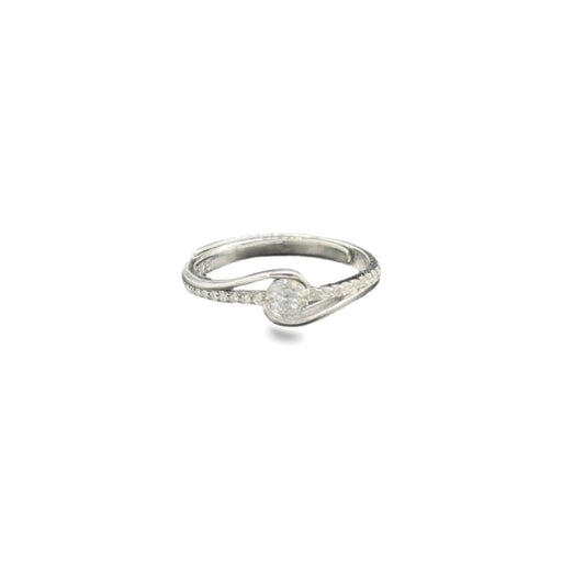 Promise Me - Adjustable Silver Ring