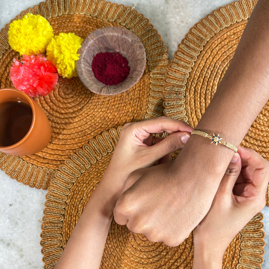Shakti - Gold Rakhi