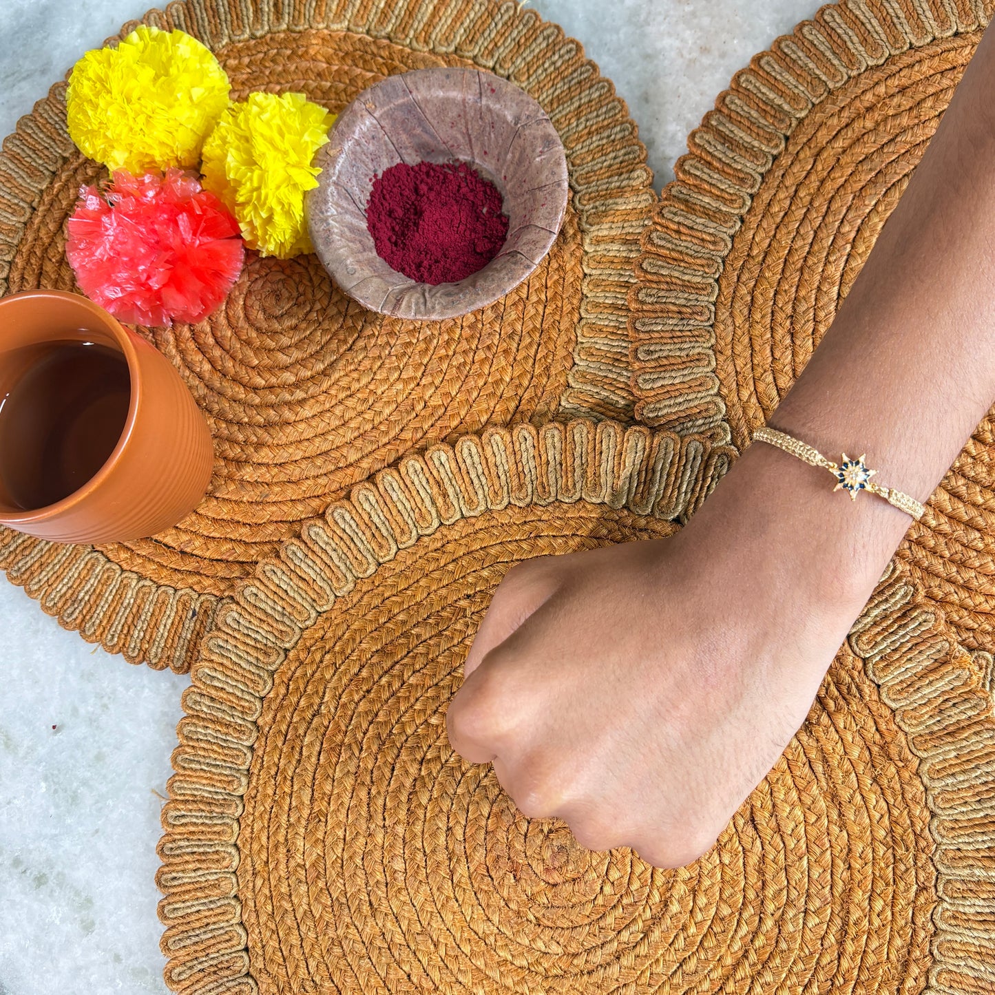Shakti - Gold Rakhi