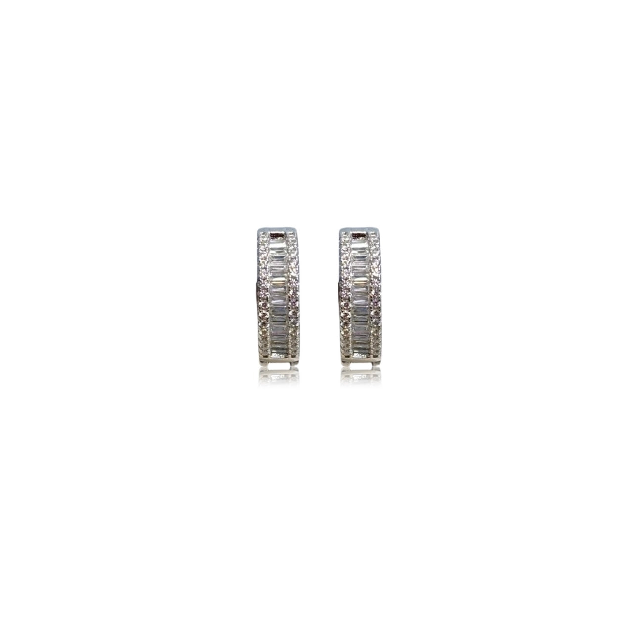 Glow Up - Silver Hoops for Multi-pierced Ears
